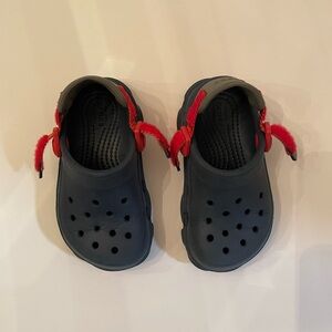 Crocs Kids' All Terrain Adjustable Heel Strap Clogs 8T